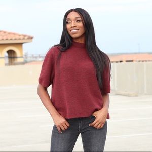 LOFT | Italian Yarn Sweater Red Size Large